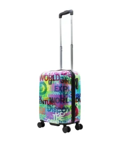 Hot Explore The World Handbagage Koffer 55cm (S) 8 wielen Trolleys