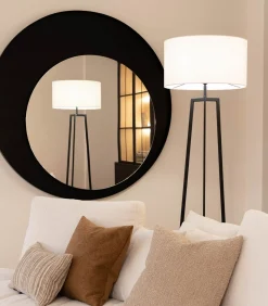 Hot Falco - Stalamp - Zwart & Wit Vloerlampen