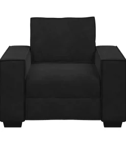 Sale Fauteuil 60 cm fluweel zwart Zetels