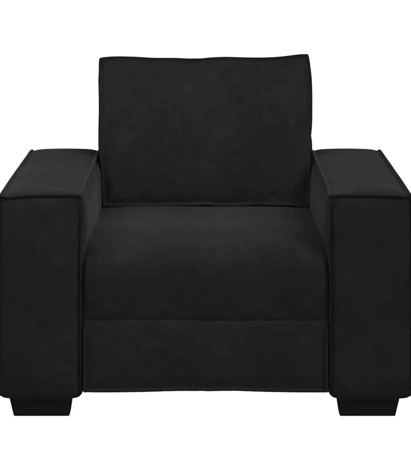 Sale Fauteuil 60 cm fluweel zwart Zetels