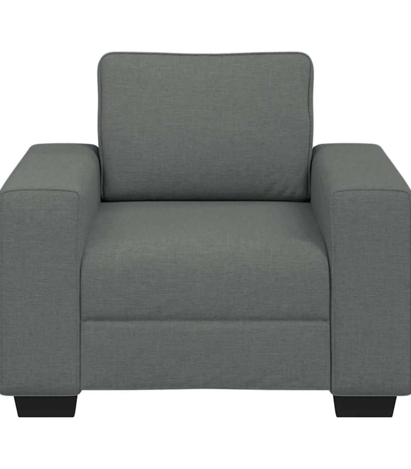 Hot Fauteuil 60 cm stof donkergrijs Zetels