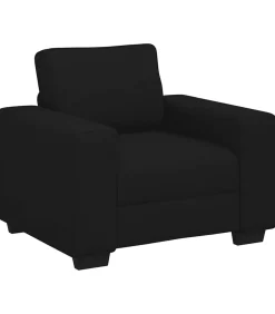 Online Fauteuil 60 cm stof zwart Zetels
