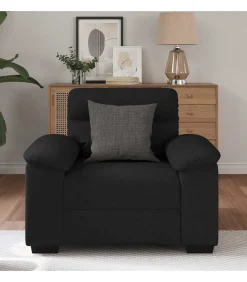 Hot Fauteuil 60 cm stof zwart Zetels