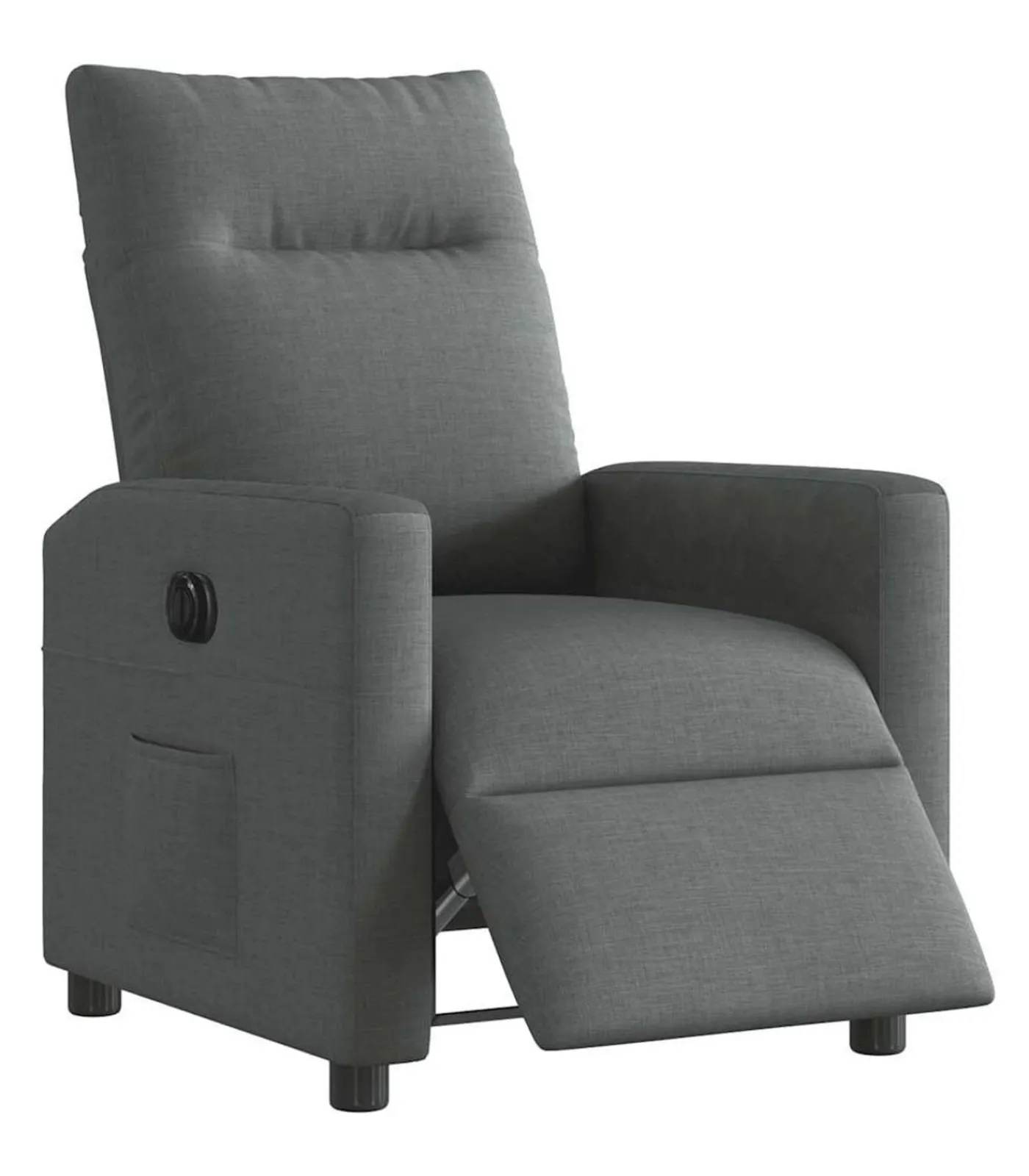 Discount Fauteuil elektrisch verstelbaar stof donkergrijs Zetels