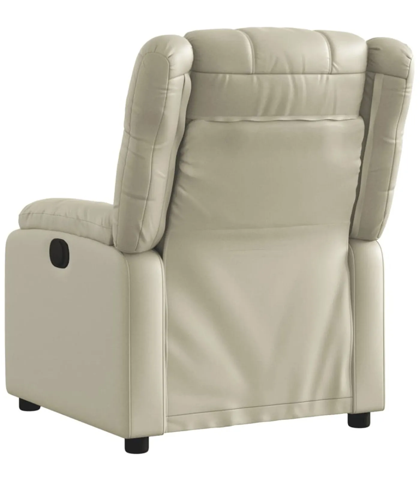 Hot Fauteuil verstelbaar kunstleer crèmekleurig Zetels