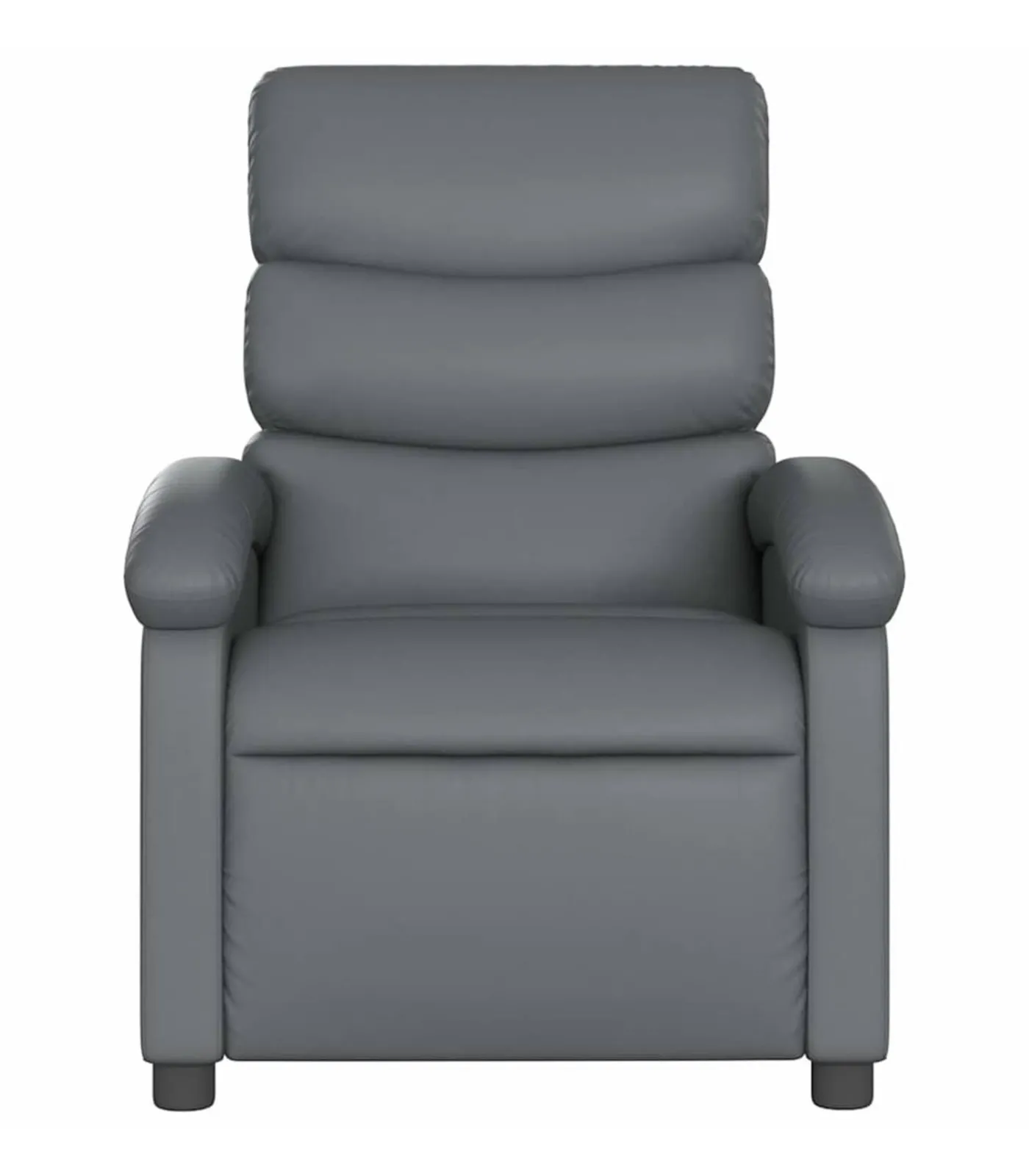 Best Fauteuil verstelbaar kunstleer grijs Zetels