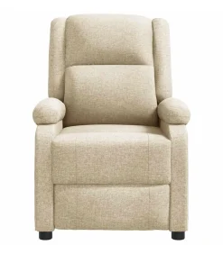 Best Fauteuil verstelbaar stof crèmekleurig Zetels