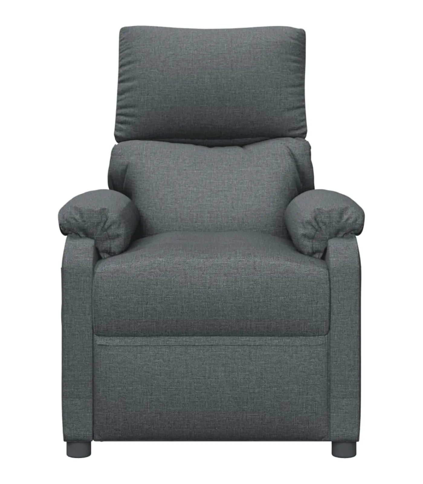 Outlet Fauteuil verstelbaar stof donkergrijs Zetels