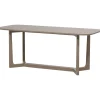 Ferion Eettafel - Mango Hout - Mud - 76x240x90 Tafels