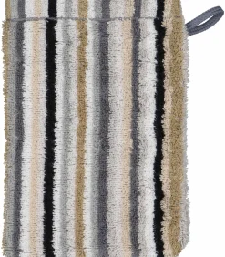 Clearance Flanel Life Style Stripes Set van 1 Washandjes