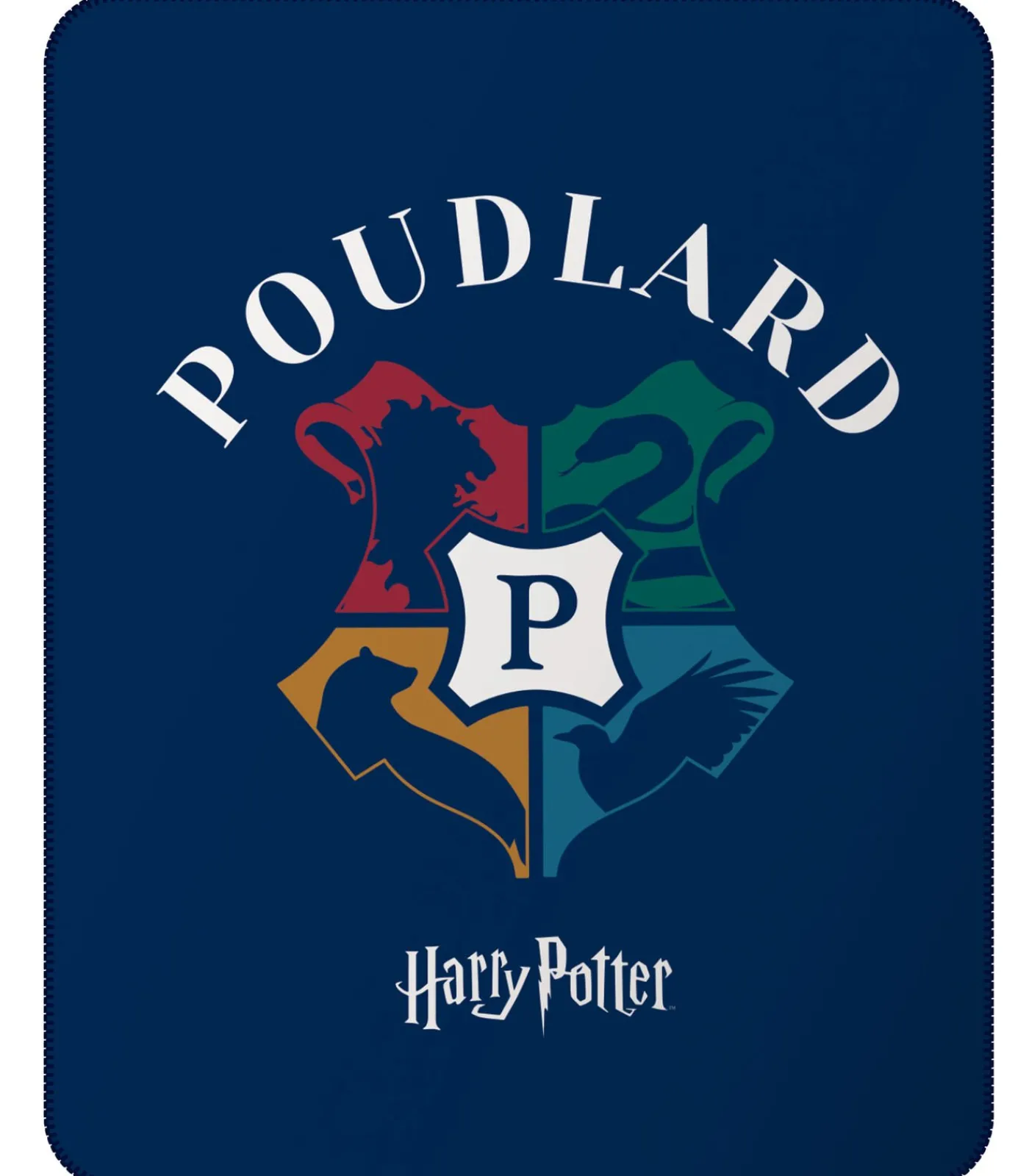 New Fleecedeken bedrukt 100% polyester, BLASON Bedspreien