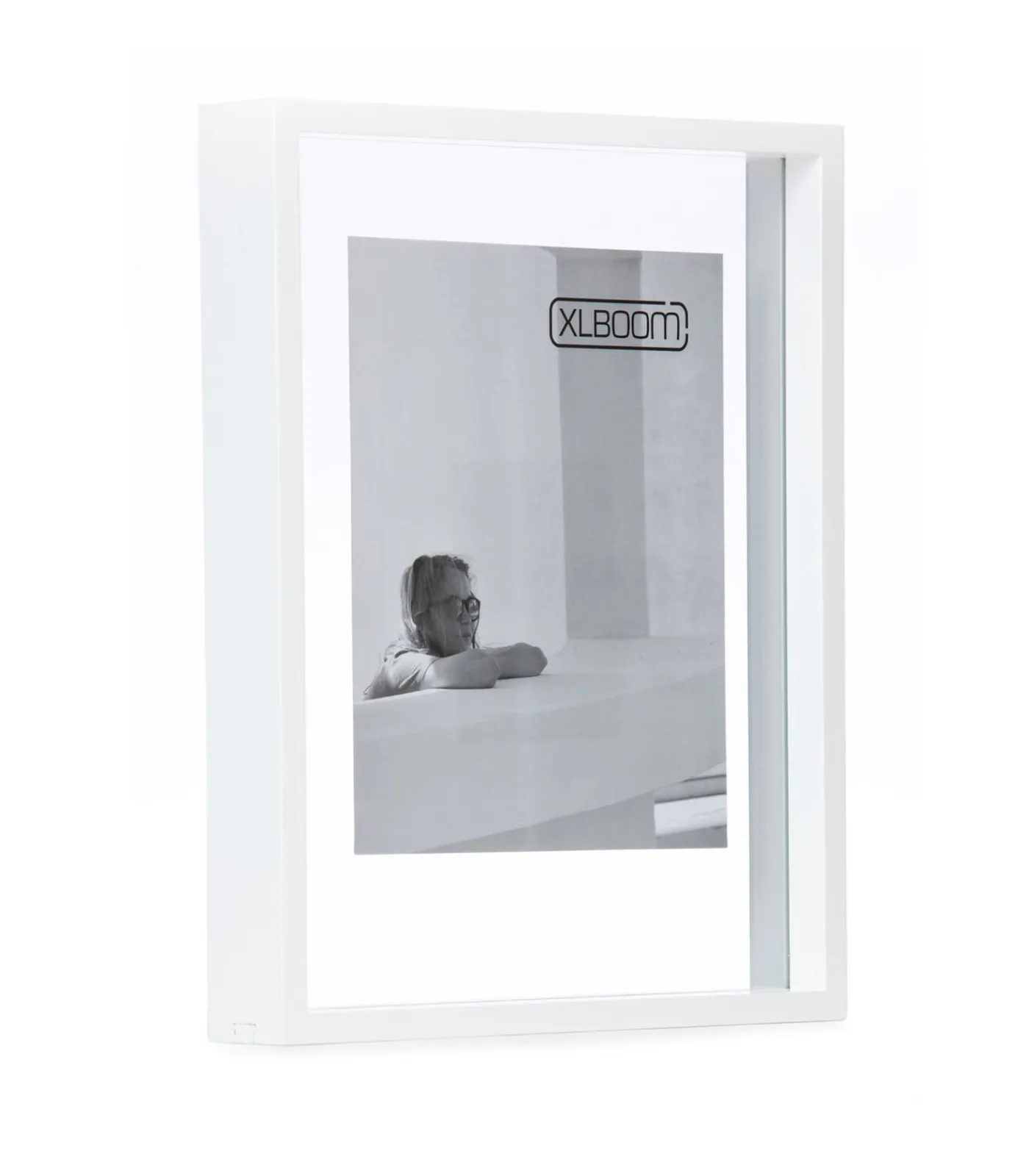 Clearance FLOATING Box 28 x 35.5 wit Fotolijsten