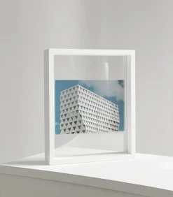 Clearance FLOATING Box 28 x 35.5 wit Fotolijsten