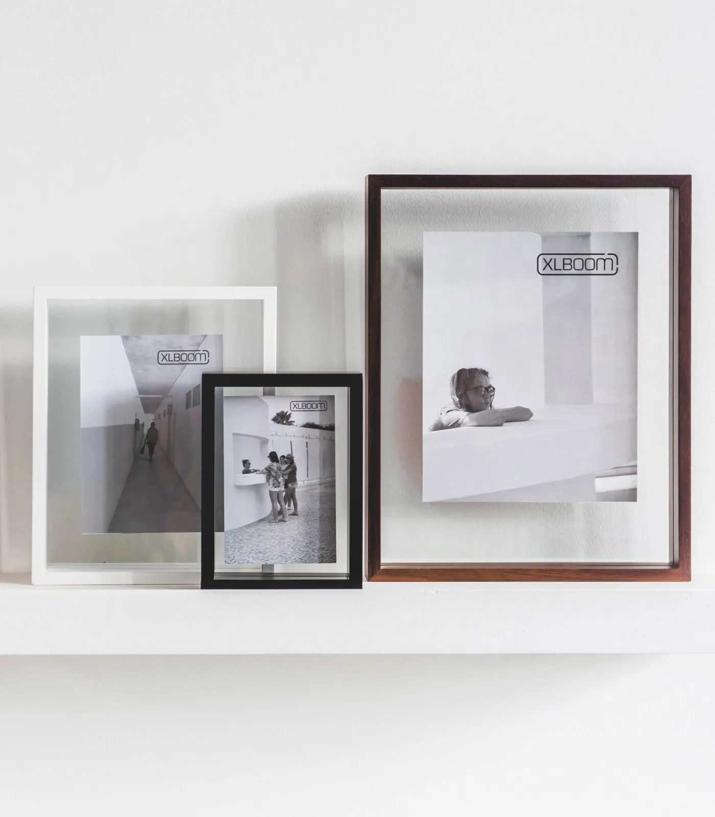 Clearance FLOATING Box 28 x 35.5 wit Fotolijsten