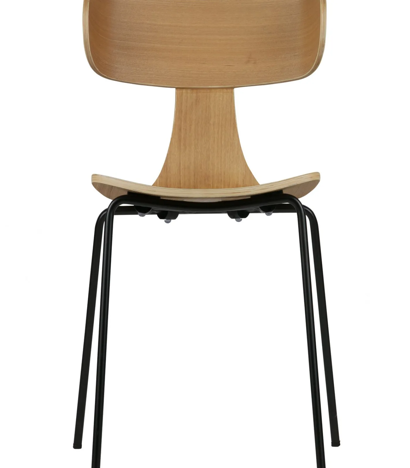 Outlet Form Eetkamerstoelen - Hout - Naturel - Set van 6 Stoelen