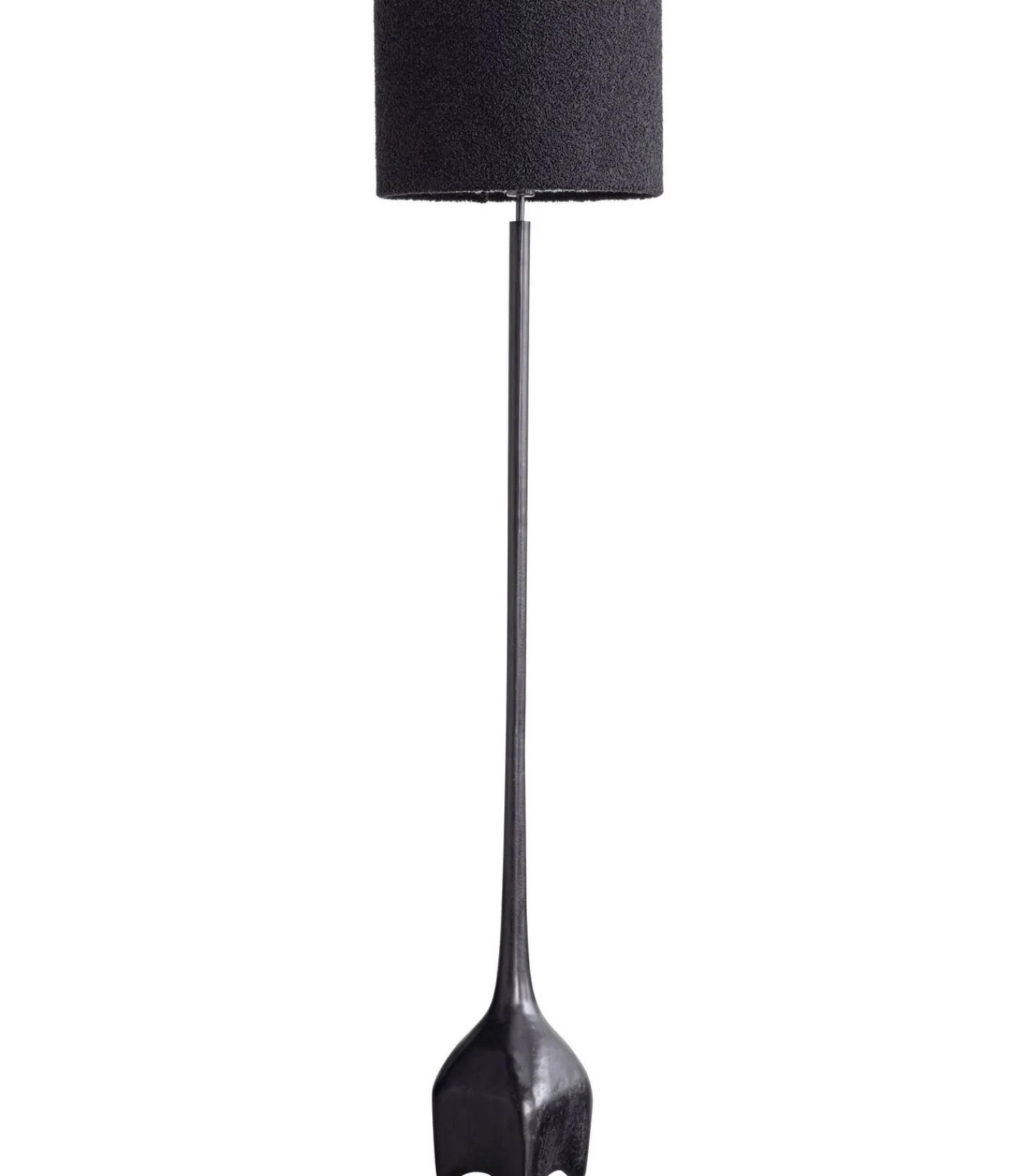 Hot Foss Lampenvoet - Aluminium - Antiek Zwart/Bruin - 129x18x18 Vloerlampen