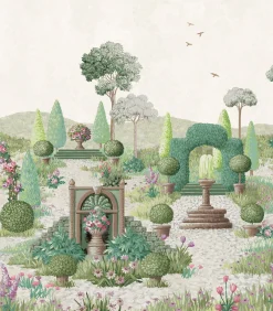 Discount Fotobehang Naunton Folly Fern Groen Wanddecoratie