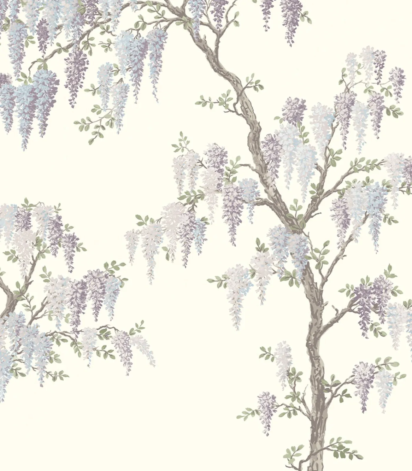Online Fotobehang Wisteria Garden Wanddecoratie