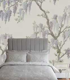 Online Fotobehang Wisteria Garden Wanddecoratie