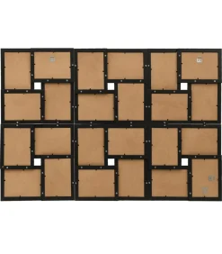 Clearance Fotolijst voor 24x(13x18 cm) foto MDF zwart Fotolijsten