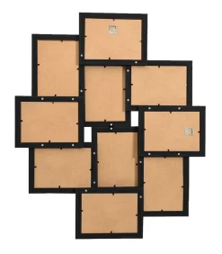 Clearance Fotolijst voor 10x(13x18 cm) foto MDF zwart Fotolijsten