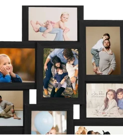 Clearance Fotolijst voor 10x(13x18 cm) foto MDF zwart Fotolijsten