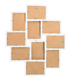 Clearance Fotolijst voor 10x(13x18 cm) foto MDF wit Fotolijsten