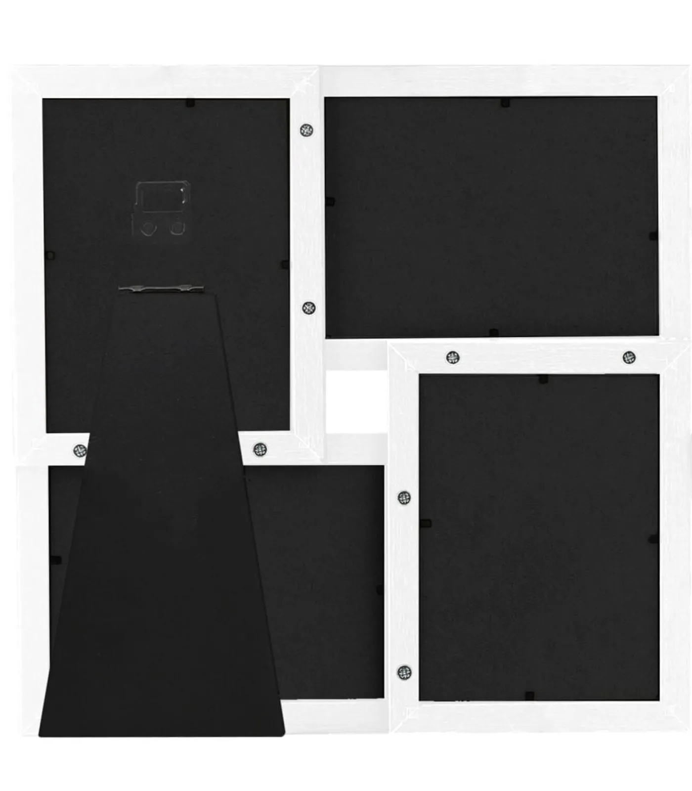 Best Fotolijst voor 4x(10x15 cm) foto MDF wit Fotolijsten