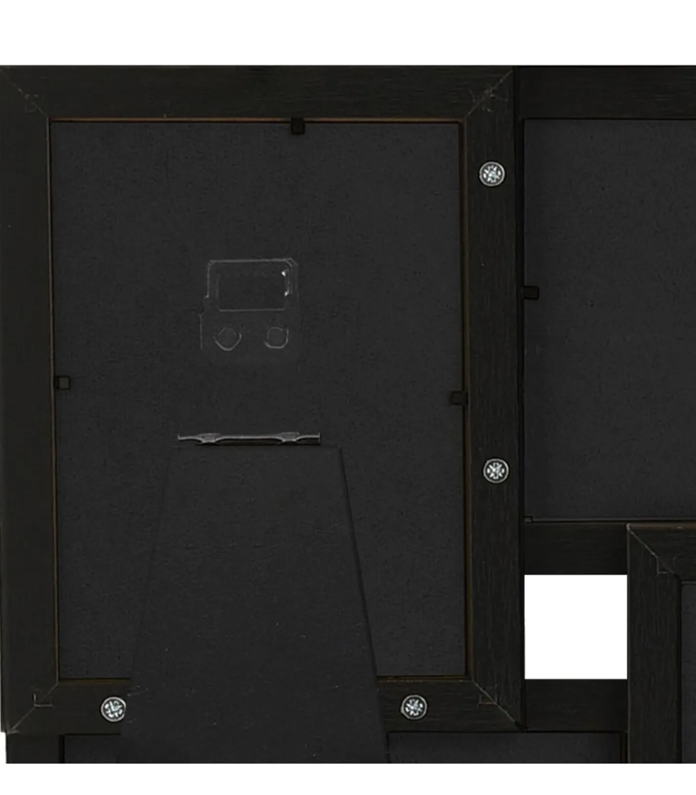 Outlet Fotolijst voor 4x(13x18 cm) foto MDF zwart Fotolijsten