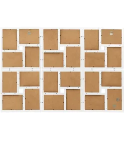 New Fotolijst voor 24x(13x18 cm) foto MDF wit Fotolijsten