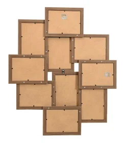 Outlet Fotolijst voor 10x(10x15 cm) foto MDF lichtbruin Fotolijsten