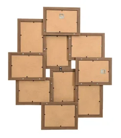 Clearance Fotolijst voor 10x(13x18 cm) foto MDF lichtbruin Fotolijsten