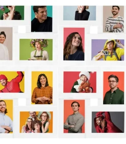 Online Fotolijst voor 24x(10x15 cm) foto MDF wit Fotolijsten