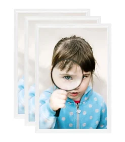 Sale Fotolijsten 3 st voor tafel 18x24 cm MDF wit Fotolijsten