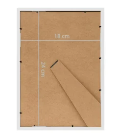 Sale Fotolijsten 3 st voor tafel 18x24 cm MDF wit Fotolijsten