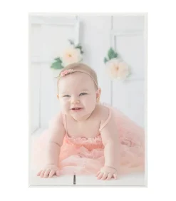 Fotolijsten 5 st voor tafel 21x29,7 cm MDF zilverkleurig Fotolijsten