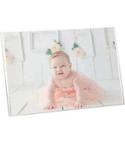 Fotolijsten 5 st voor tafel 21x29,7 cm MDF zilverkleurig Fotolijsten