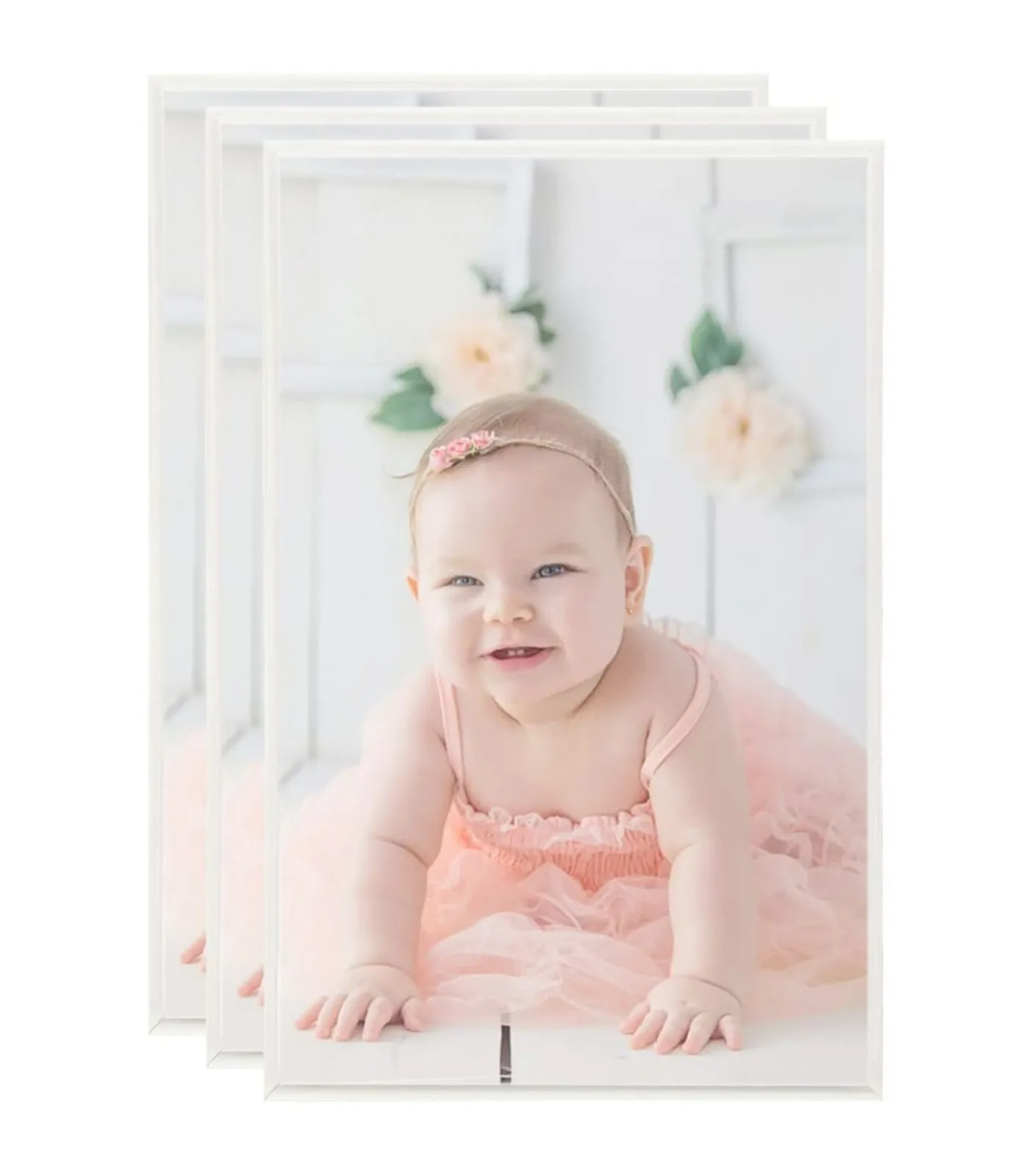 Sale Fotolijsten 3 st voor tafel 13x18cm MDF zilverkleurig Fotolijsten