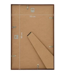 Fotolijsten 5 st voor wand of tafel 70x90 cm MDF bronskleurig Fotolijsten