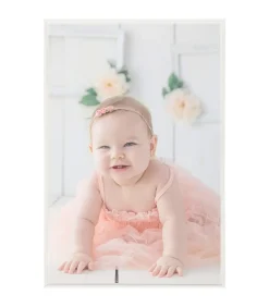 Best Fotolijsten 5 st voor wand of tafel 70x90 cm MDF zilverkleurig Fotolijsten