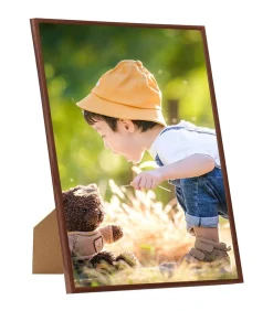 Best Fotolijsten 5 st voor wand of tafel 59,4x84 cm MDF bronskleurig Fotolijsten