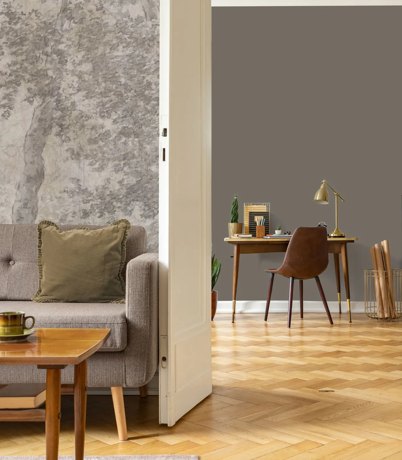 Sale Fototapete Birkenbume Wanddecoratie