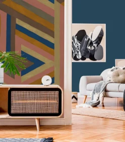 Hot Fototapete Dreiecke Wanddecoratie