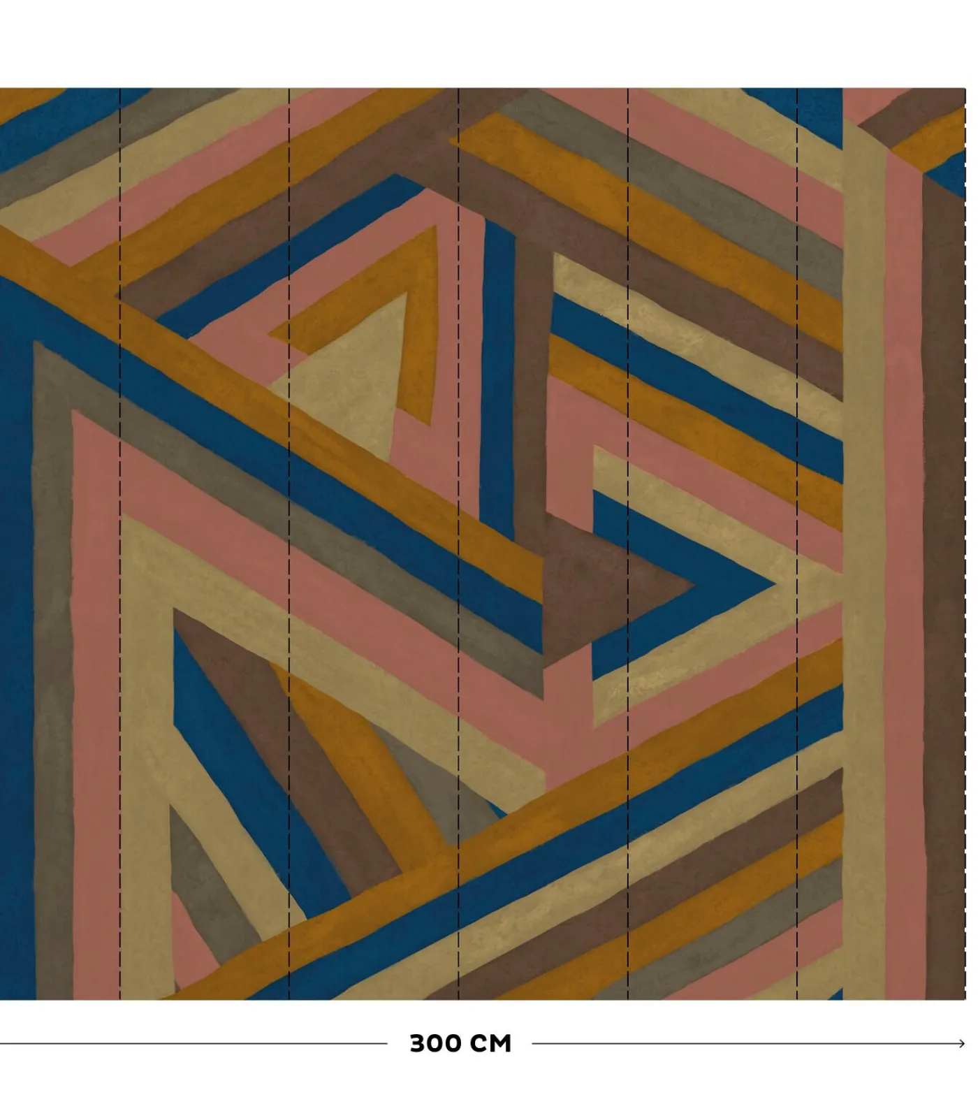 Hot Fototapete Dreiecke Wanddecoratie