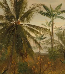 Hot Fototapete Dschungel Morgensonne Wanddecoratie