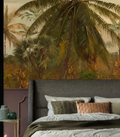 Hot Fototapete Dschungel Morgensonne Wanddecoratie