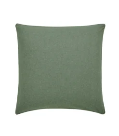 Clearance Frisson - Effen kussensloop in flanellen chambray katoen Kussenslopen