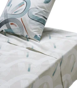 Hot Gabin - Katoenen laken met print Lakens