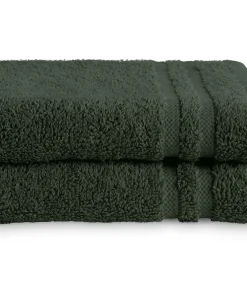 Discount Gastendoekjes 30x50 cm Donker Groen - 6 stuks Handdoeken