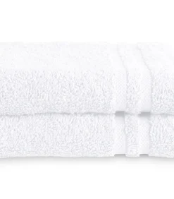 Hot Gastendoekjes 30x50 cm Wit - 6 stuks Handdoeken